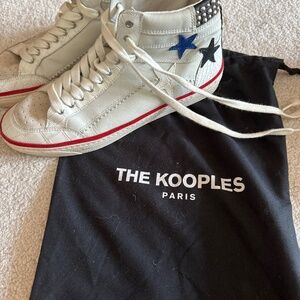 Mid top designer sneakers